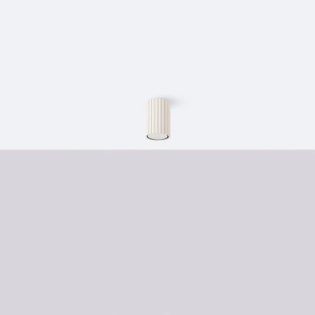 Ceiling lamp KARBON 10 beige