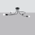 Chandelier LEVAR 4 black