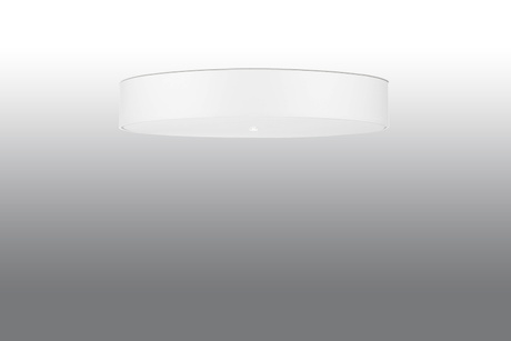 Ceiling lamp SKALA 80 white + 6x LED Bulb E27 3000K Warm 7.5W 620lm