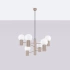 Chandelier HALO 6 taupe