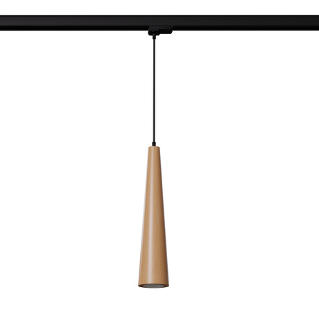 Pendant lamp SULA natural wood GU10 #B