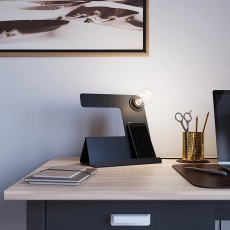 Table lamp INCLINE black