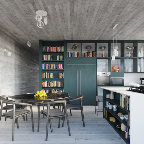 Ceiling pendant lamp TITRAN 1 white + 1x LED bulb E27 3000K Warm 7,5W 620lm