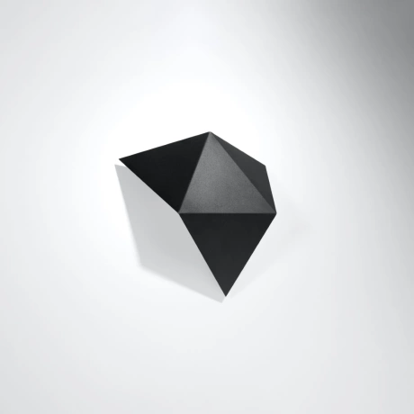 Wall lamp SOLIDO black