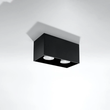 Ceiling lamp QUAD black
