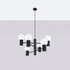 Chandelier HALO 6 black