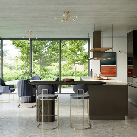 Wall lamp SUPEŁ glossy gold + 1X LED Bulb E27 4000K Cool White 7.5W 690lm