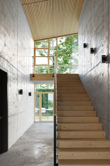 Wall lamp BLOCCO black + 1x LED bulb G9 4000K Cool White 4.5W 530lm