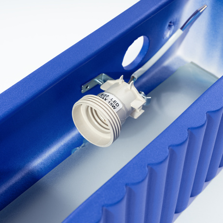 Wall lamp ceramic RIGATA ultramarine