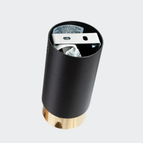 Ceiling lamp NERO 12,5 black/gold