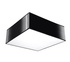 Ceiling lamp HORUS 25 BLACK + 1x LED Bulb E27 3000K Warm 7.5W 620lm