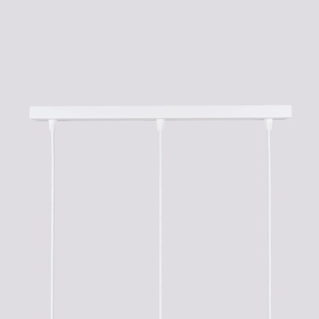 Pendant lamp KARBON 3L white