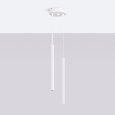 Pendant lamp ARCHE 2P white