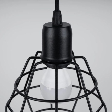 Pendant lamp SUBA 3P black