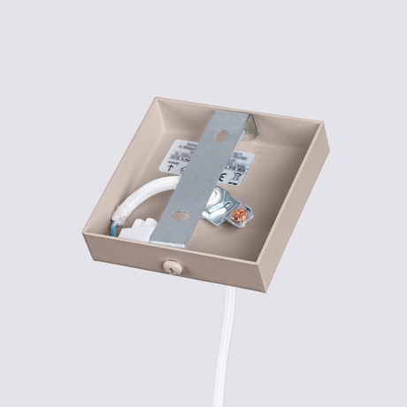 Pendant lamp KARBON 1 taupe