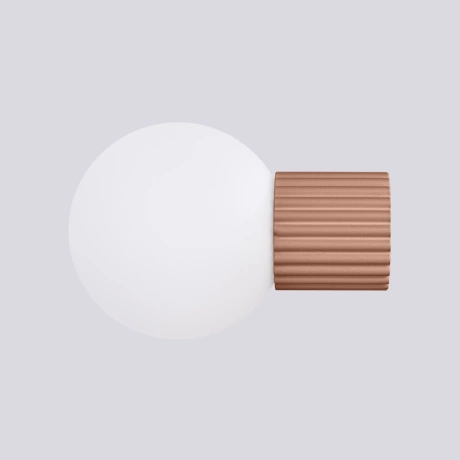 Wall lamp HALO mocha IP44