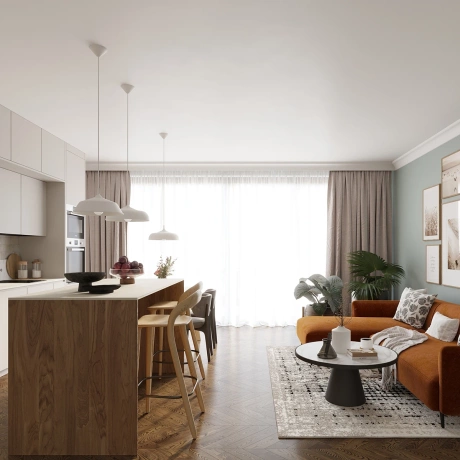 Pendant lamp GINA white