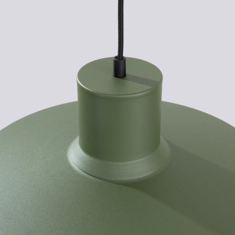 Pendant lamp BILO olive green