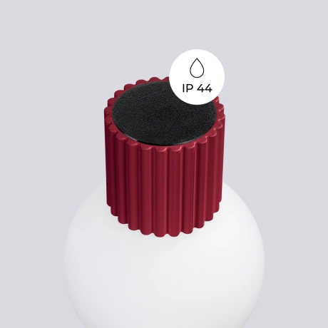 Wall lamp HALO burgundy IP44