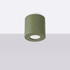 Ceiling lamp ORBIS concrete olive green