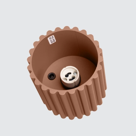 Ceiling lamp AURA 1 mocha GU10