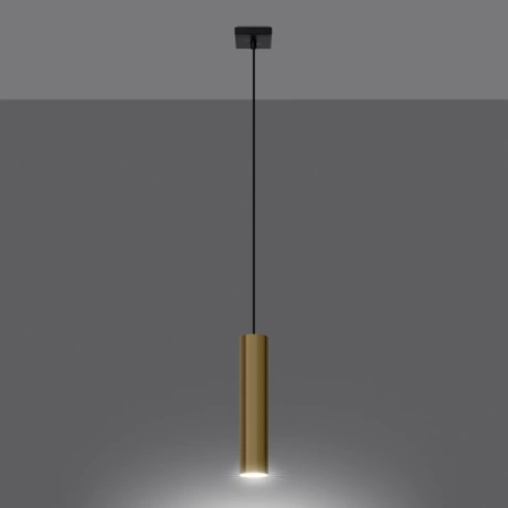 Pendant lamp LAGOS 1 polished gold