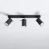 Ceiling lamp RING 3 black