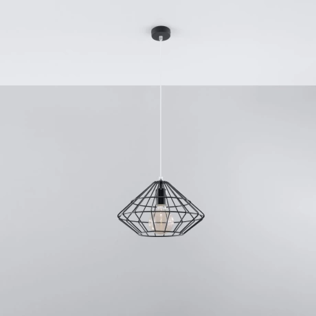 Pendant lamp UMBERTO black