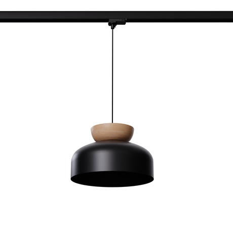 Pendant lamp MARION black E27 4000K 7,5W 690lm