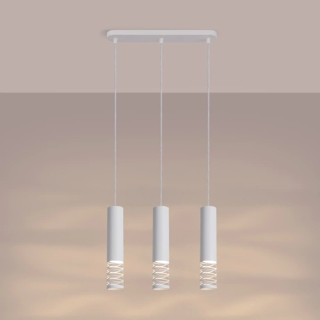 Pendant lamp LAMI 3L white