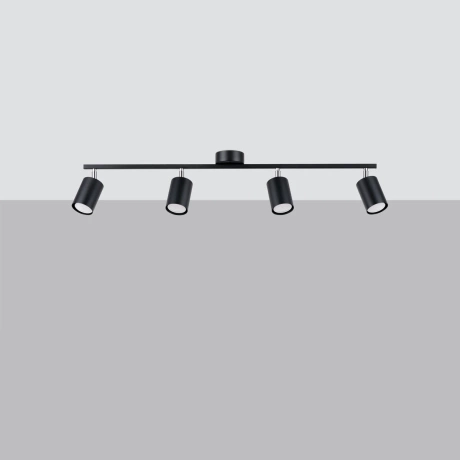 Ceiling lamp LEMMI 4L black
