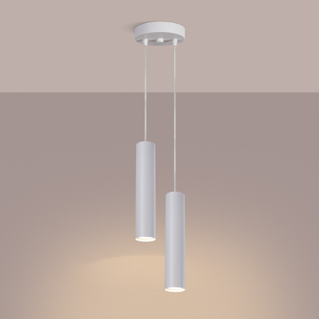 Pendant lamp LAGOS 2P white
