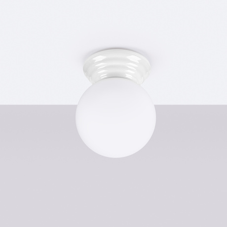 Ceiling lamp ZORI white IP44