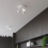 Ceiling lamp RING 3P white