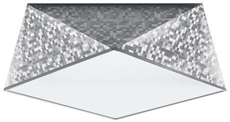 Ceiling lamp HEXA 35 CEKIN + 2x LED Bulb E27 3000K Warm 7.5W 620lm