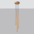 Pendant lamp PASTELO 3P gold
