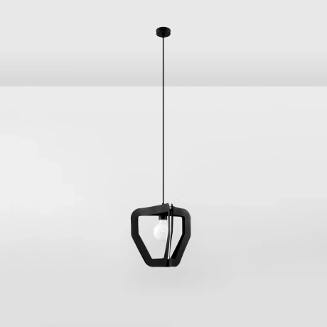 Pendant lamp TRES black