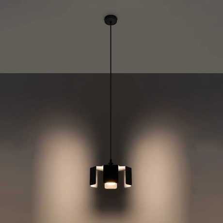 Pendant lamp TULIP black
