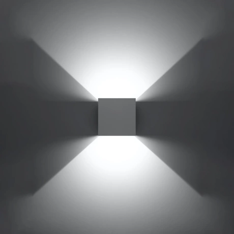 Wall lamp LUCA white LED IP54