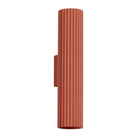 Wall lamp KARBON 30 red ochre