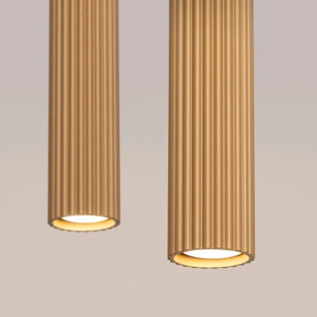 Pendant lamp KARBON 2 gold