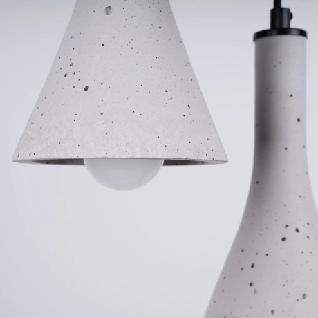 Pendant lamp REA 3P concrete