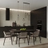 Pendant lamp SUBA 1 black