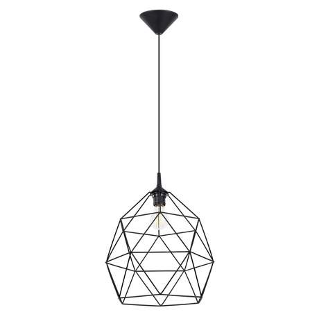 Pendant lamp TRIOM 30 black