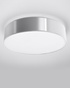 Ceiling ceiling lamp ARENA 45 GRAY + 3x LED bulb E27 4000K Cold 7.5W 650lm