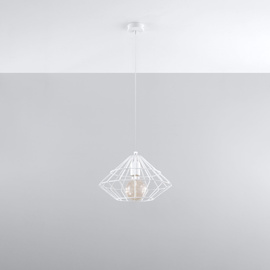 Pendant lamp UMBERTO white