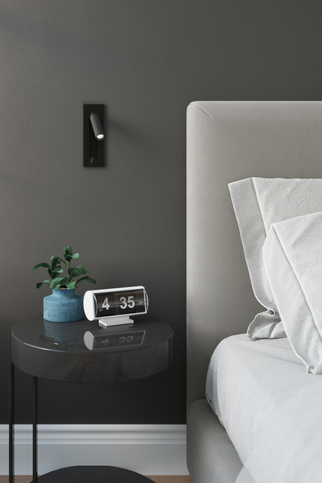 Wall lamp ENIF black + 1x LED Bulb G9 4000K Cool White 4.5W 530lm