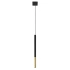 Pendant lamp MOZAICA 1 black/golden