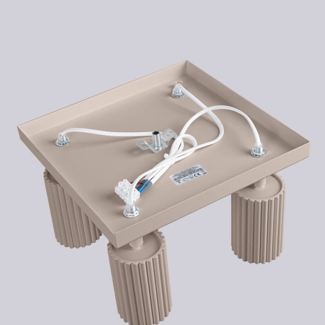 Ceiling lamp KARBON 3L taupe