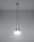 Ceiling light DIEGO 3 white + 3x LED Bulb E27 4000K Cool White 7.5W 650lm